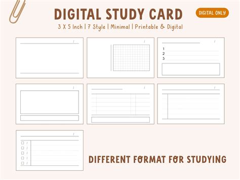 Note Cards Study