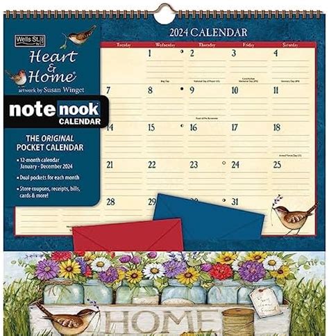Note Nook Calendars 2024