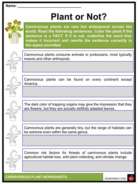 Note On Carnivorous Plants