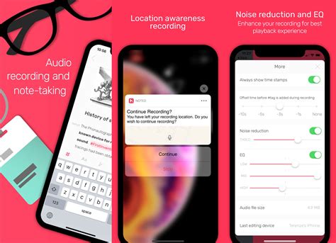 Note Taking App With Audio Recording