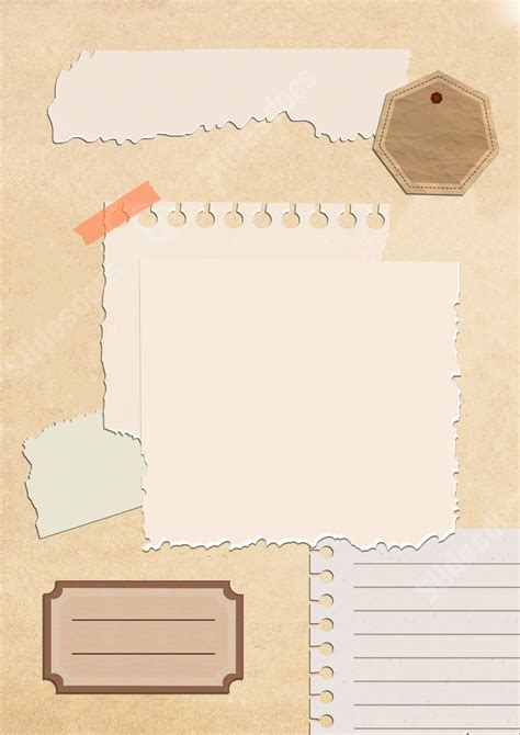 Notebook Background For Word