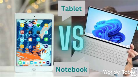 Notebook Computer Vs Tablet