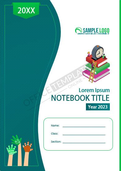 Notebook Cover Format
