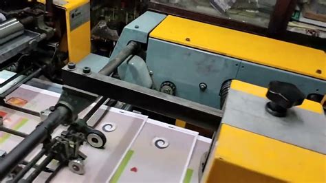 Notebook Cover Printing Machine