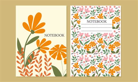 Notebook Front Cover Design