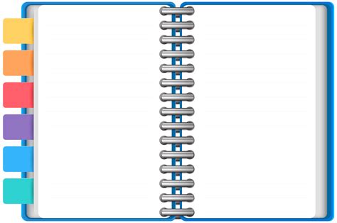 Notebook String Clipart