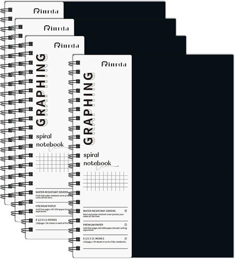 Notebook With Graphing Paper