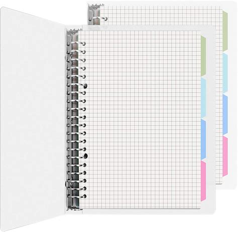 Notebook With Grid Paper