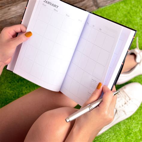 Notebook With Monthly Planner