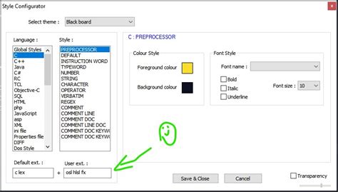 Notepad++ Assign Extension To Language