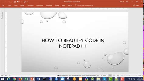 Notepad++ Beautify