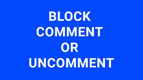 Notepad++ Block Comment