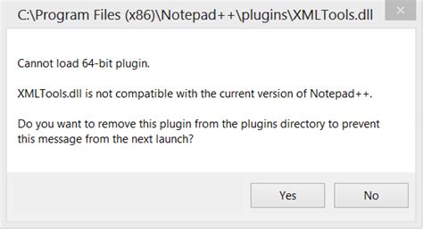 Notepad++ Cannot Install Xml Tools