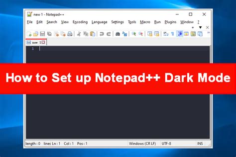 Notepad++ Dark Theme Xml