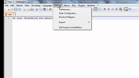 Notepad++ Disable Highlighting