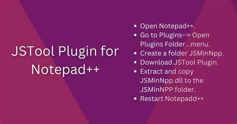 Notepad++ Format Javascript Plugin