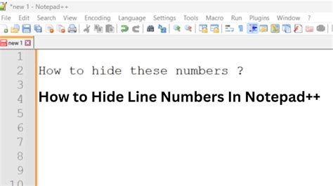 Notepad++ Generate Numbers