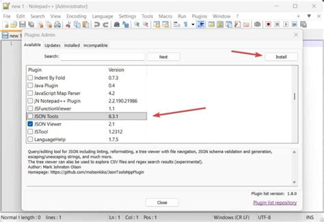 Notepad++ How Install Plugin