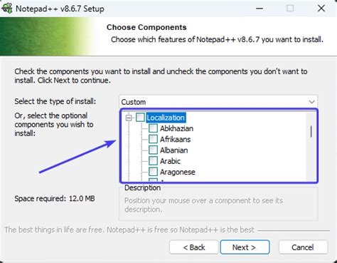 Notepad++ Install Parameters
