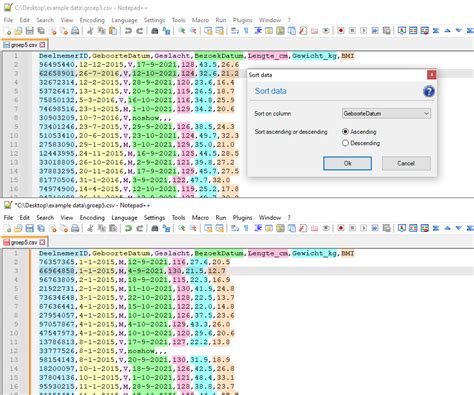 Notepad++ List To Csv