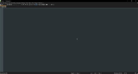 Notepad++ Make Background Black