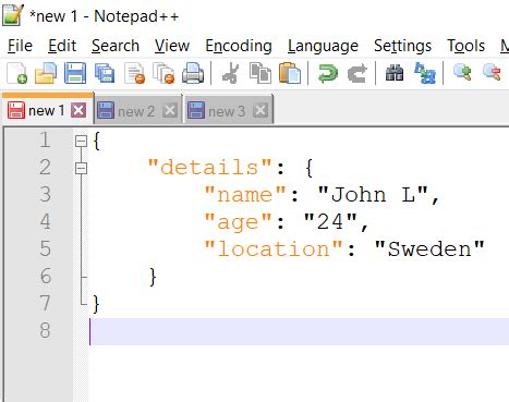 Notepad++ Pretty Json