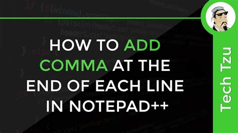 Notepad Add At End Of Line