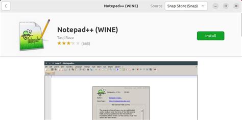 Notepad App Linux