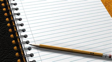 Notepad Background Hd