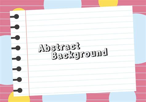 Notepad Background Powerpoint