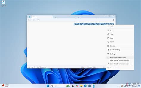 Notepad Change Right To Left