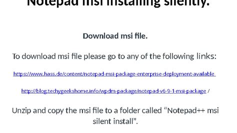 Notepad Download Msi