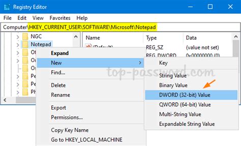 Notepad Encoding Settings