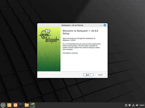Notepad Linux Mint