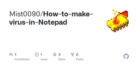 Notepad Virus Github