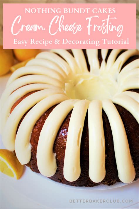 Nothing Bundt Cake Frosting Tutorial