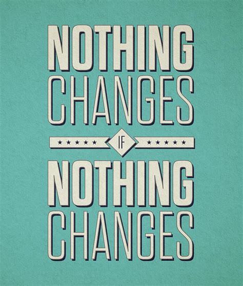 Topics Nothing Changes If Nothing Changes Update