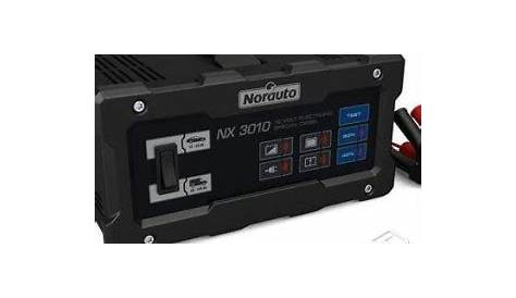 Notice Chargeur Batterie Norauto Nx 1010 12v/24v Car Motorcycle Battery Charger Automatic