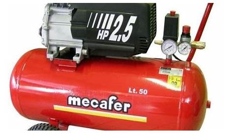 Notice Compresseur Mecafer 50l Location Vertical MECAFER 50L 2 HP Sur