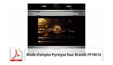 Mode Demploi Four Brandt Multi Pyrolyse