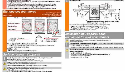 Notice Lave Linge Bosch Maxx 7 Ecoperformance linge Automatique Manuel D'utilisation
