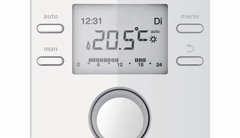 Notice Thermostat Elm Leblanc Fr 100 Régulation Fw120 Hebdo à Sonde Exterieure 1 Circuit