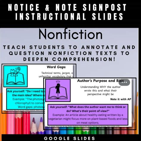 Notice And Note Google Slides