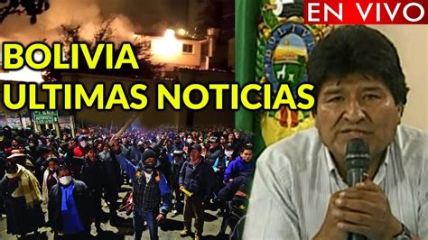 noticias de bolivia en vivo hoy 2021