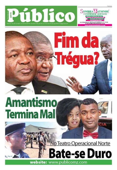 noticias de mocambique de hoje