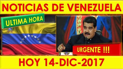 noticias ultima hora de venezuela