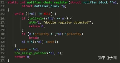Notifier_Chain_Register In Linux