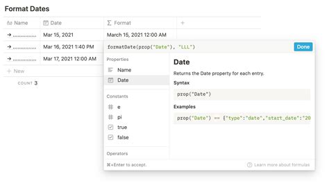 notion date format