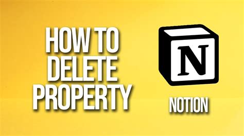 notion delete title property