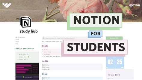 notion guide for students